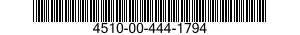 4510-00-444-1794 SEAL ASSEMBLY,STEM 4510004441794 004441794