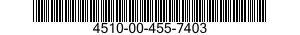 4510-00-455-7403 PISTON UNIT,FLUSH VALVE 4510004557403 004557403