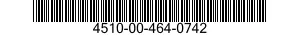 4510-00-464-0742  4510004640742 004640742