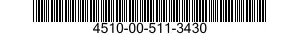 4510-00-511-3430  4510005113430 005113430