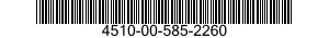 4510-00-585-2260 FAUCET,SINGLE 4510005852260 005852260