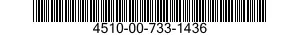 4510-00-733-1436  4510007331436 007331436