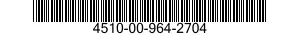 4510-00-964-2704 FAUCET,SINGLE 4510009642704 009642704
