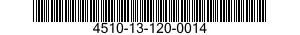 4510-13-120-0014 FAUCET,SINGLE 4510131200014 131200014