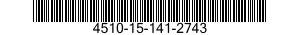 4510-15-141-2743 PORTA ASCIUGAMANI I 4510151412743 151412743