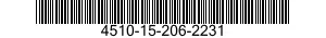 4510-15-206-2231 FAUCET,SINGLE 4510152062231 152062231