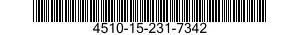 4510-15-231-7342 VENDING MACHINE 4510152317342 152317342