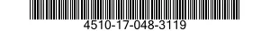 4510-17-048-3119 FAUCET,DOUBLE 4510170483119 170483119