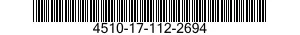 4510-17-112-2694 SHOWER RECEPTOR,COLLAPSIBLE 4510171122694 171122694