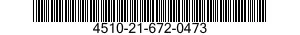 4510-21-672-0473  4510216720473 216720473