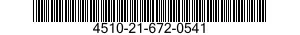 4510-21-672-0541  4510216720541 216720541