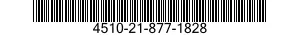 4510-21-877-1828 URINAL,STATIONARY 4510218771828 218771828