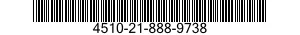 4510-21-888-9738 PARTS KIT,FLUSH VALVE 4510218889738 218889738