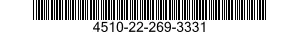 4510-22-269-3331 FAUCET,DOUBLE 4510222693331 222693331