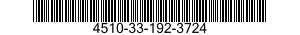 4510-33-192-3724 TRAP,DRAIN,PLUMBING FIXTURE 4510331923724 331923724