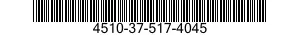 4510-37-517-4045 VALVE ADAPTOR 4510375174045 375174045