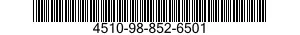 4510-98-852-6501 COLD VALVE ASSEMBLY 4510988526501 988526501