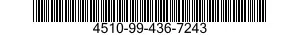 4510-99-436-7243  4510994367243 994367243