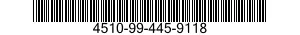 4510-99-445-9118 FAUCET,SINGLE 4510994459118 994459118