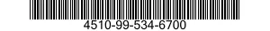 4510-99-534-6700  4510995346700 995346700