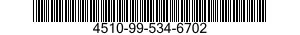 4510-99-534-6702  4510995346702 995346702