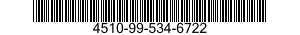 4510-99-534-6722  4510995346722 995346722