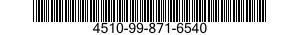 4510-99-871-6540 CONTROL SYSTEM 4510998716540 998716540