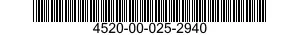 4520-00-025-2940  4520000252940 000252940