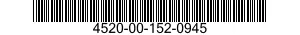 4520-00-152-0945 HEATING ELEMENT,ELECTRICAL,NONIMMERSION TYPE 4520001520945 001520945