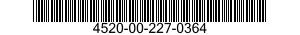 4520-00-227-0364  4520002270364 002270364