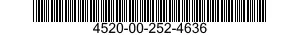 4520-00-252-4636  4520002524636 002524636