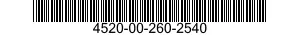 4520-00-260-2540  4520002602540 002602540