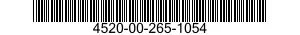 4520-00-265-1054  4520002651054 002651054