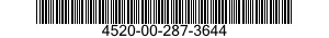 4520-00-287-3644  4520002873644 002873644