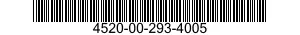 4520-00-293-4005  4520002934005 002934005
