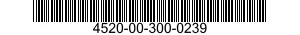 4520-00-300-0239  4520003000239 003000239