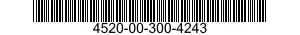 4520-00-300-4243  4520003004243 003004243