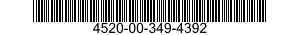 4520-00-349-4392  4520003494392 003494392