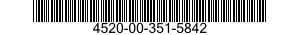 4520-00-351-5842  4520003515842 003515842