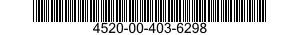 4520-00-403-6298  4520004036298 004036298