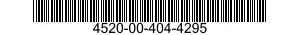 4520-00-404-4295  4520004044295 004044295