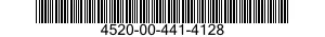 4520-00-441-4128  4520004414128 004414128