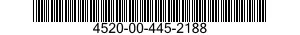 4520-00-445-2188  4520004452188 004452188