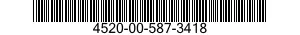 4520-00-587-3418  4520005873418 005873418