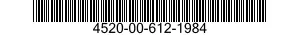 4520-00-612-1984  4520006121984 006121984