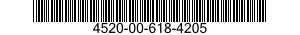 4520-00-618-4205  4520006184205 006184205