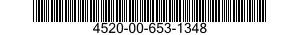 4520-00-653-1348  4520006531348 006531348