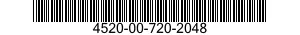 4520-00-720-2048 HOSE ASSEMBLY,METALLIC 4520007202048 007202048
