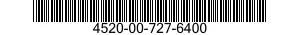 4520-00-727-6400  4520007276400 007276400