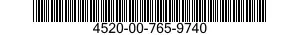 4520-00-765-9740  4520007659740 007659740